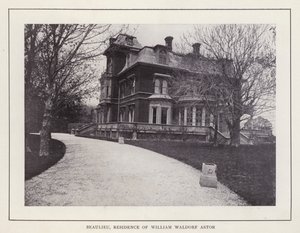 Newport, Rhode Island : Beaulieu, résidence de William Waldorf Astor - American Photographer (after)