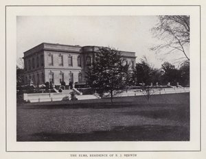 Newport, Rhode Island : Les Ormes, Résidence de E J Berwin - American Photographer (after)