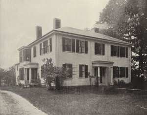 Maison Emerson, Concord, Massachusetts (photo n/b) - American Photographer (after)