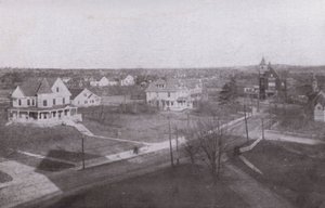 Old Orchard Beach, Maine : Vue intérieure depuis Old Orchard House - American Photographer (after)