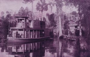 Sur la rivière Ocklawaha, Floride