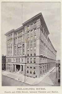 Philadelphie : Philadelphia Bourse, Fourth and Fifth Streets, entre Chestnut et Market - American Photographer (after)