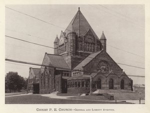 Pittsburgh : Église Christ P E, avenues Central et Liberty - American Photographer (after)