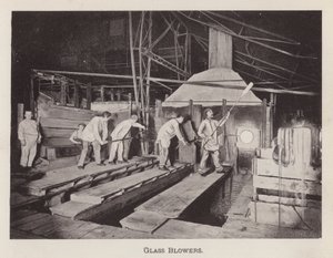 Pittsburgh : Souffleurs de verre - American Photographer (after)