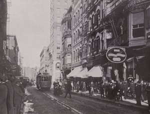 Providence, Rhode Island : Rue Westminster - American Photographer (after)