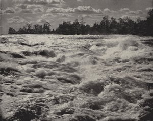 Rapides du Niagara au-dessus des chutes - American Photographer (after)