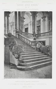 Escalier dans le Palazzo Dell