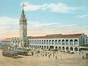 Le Ferry Building, au pied de Market Street, San Francisco, Californie - American Photographer (after)