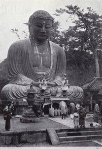 Le Grand Bouddha de Bronze, vénéré depuis six siècles - American Photographer (after)