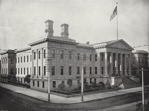 La succursale de la Monnaie des États-Unis à San Francisco (photo n/b) - American Photographer (after)