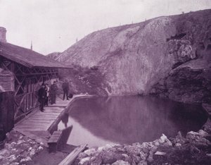 La piscine aux sources chaudes de Banff, Amérique britannique - American Photographer (after)