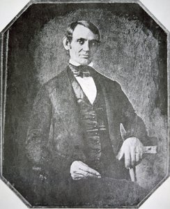 Abraham Lincoln (1809-65) en tant que membre du Congrès à 37 ans - American Photographer