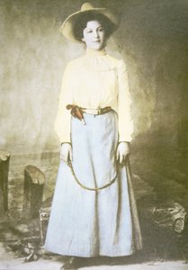 Anna Webb du Kansas, vers 1880 - American Photographer