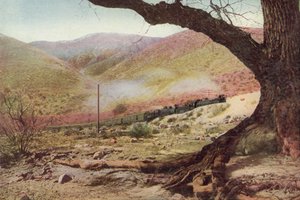 Ascension du col de Cajon, Californie - American Photographer