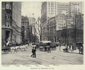 Début de Broadway en 1899 - American Photographer