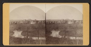 Vue aérienne des bâtiments de la maison - American Photographer