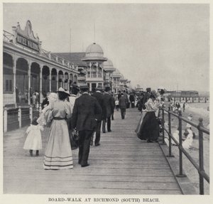 Promenade en planches à Richmond (South) Beach