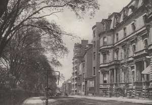 Boston : Beacon Street (photo n/b) - American Photographer