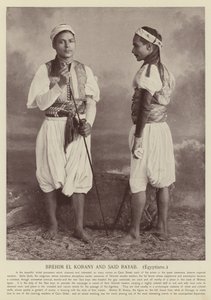 Brehim El Korany et Said Rayab, Égyptiens