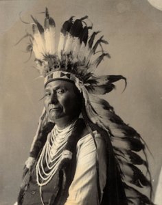 Chef Joseph Washington, Nez Perce, District de Columbia, avril 1900 - American Photographer