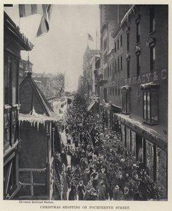 Shopping de Noël sur la Quatorzième Rue - American Photographer