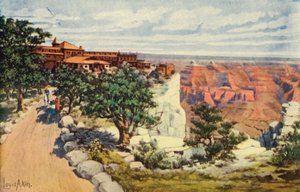 El Tovar Hotel on the Rim, Grand Canyon National Park (photo couleur) - American Photographer