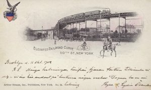 Courbe ferroviaire surélevée - American Photographer