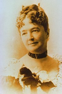 Elizabeth Bacon Custer (1842-1933) épouse du général George A. Custer (1839-76)