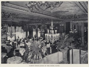 Célèbre salle à manger de l