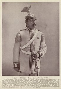 Gustav Herold, Chef de la fanfare de cavalerie allemande - American Photographer
