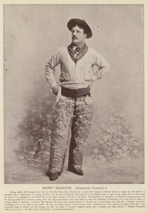Harry Shanton, Cowboy américain - American Photographer