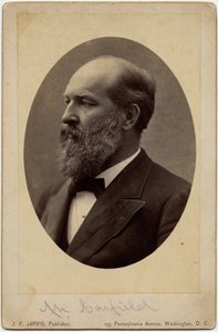 James Abram Garfield (1831-81), 20e président des États-Unis d