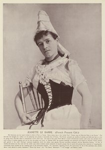 Jeanette le Barre, Paysanne française
