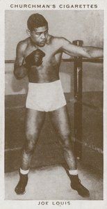 Joe Louis (1914-1981), champion du monde poids lourd américain - American Photographer