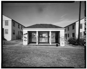 John Hope Homes (logements publics), délimité par Larkin, Dora, Spelman Streets & Lane, Atlanta, comté de Fulton, GA (photo n/b) - American Photographer
