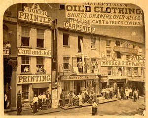 Lower Hudson Street, N.Y.C., 1865 - American Photographer