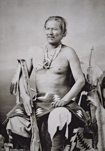 Manuelito (1818-93) chef principal de la nation Navajo 1870-84 - American Photographer
