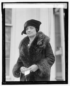 Mme Mabel Willebrandt à la Maison Blanche