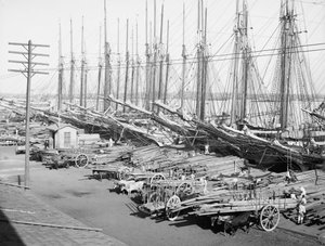 Muelle Tallapiedras, La Havane, vers 1904 - American Photographer