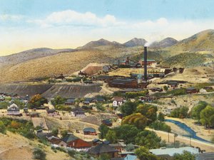 Mine et fonderie Old Dominion, Globe, Arizona (photo couleur) - American Photographer