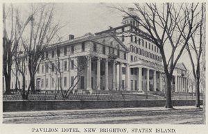 Hôtel Pavilion, New Brighton, Staten Island - American Photographer