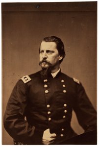 Portrait photographique de Winfield Scott Hancock, vers 1860