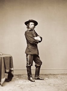 Portrait du Général George Armstrong Custer