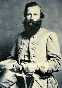 Portrait du général J.E.B. Stuart (photo n/b) - American Photographer