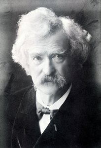 Portrait de Mark Twain (1835 - 1910)