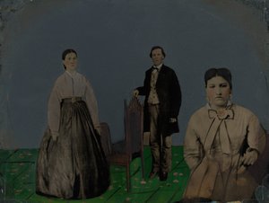 Portrait de deux femmes et d