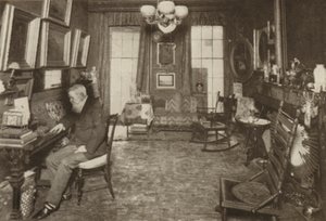 R H Stoddard, sa maison à New York (photo n/b) - American Photographer