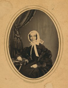 Rebecca Gratz, vers 1860 (photo n/b)