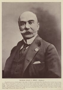 Signor Icilio V Ninci, italien
