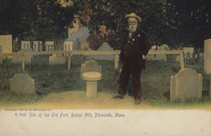 Site du vieux fort, Burial Hill, Plymouth, Massachusetts (photo couleur) - American Photographer